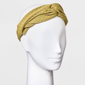 ⭐️ Quilted Twist-Front Headwrap